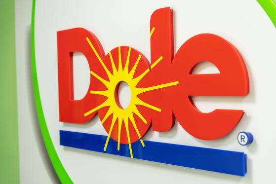 Dole logo wall