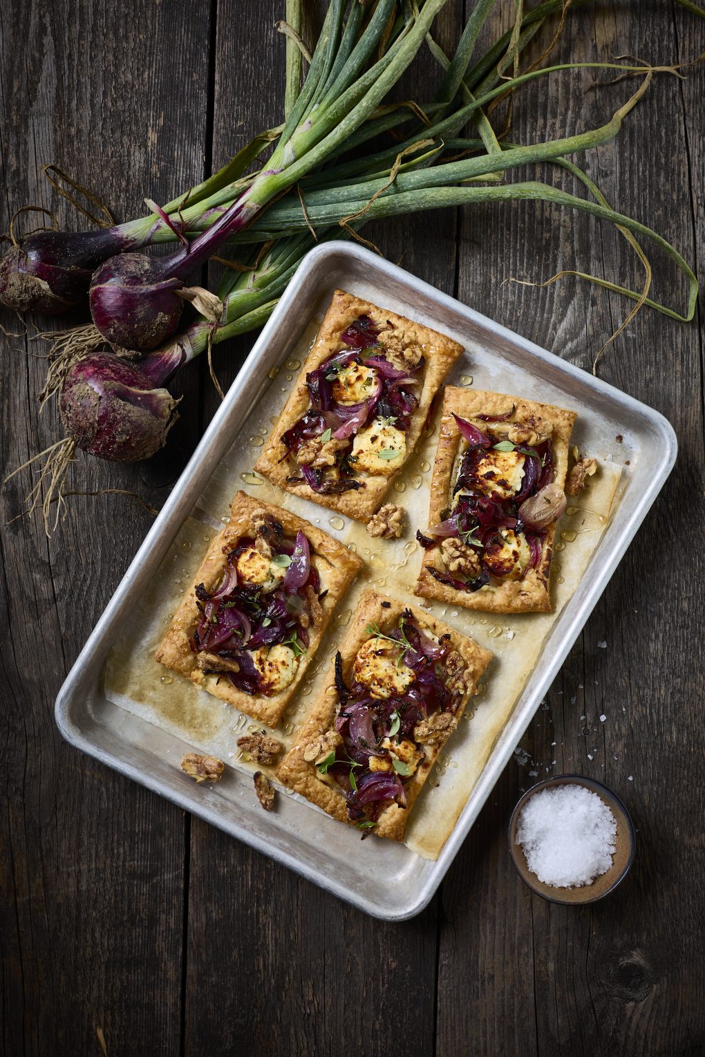 Rödlök tarte